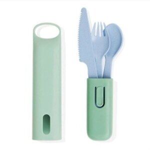 New/Sealed Hip Cutlery Case - Wheat Straw